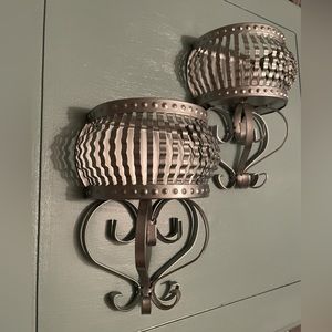 Metal Wall Pocket Planters Decor